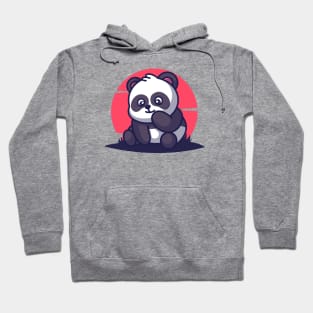 Curious panda Hoodie